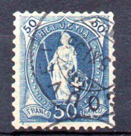 Suiza Año 1894 Nº Zumstein 70D (o)